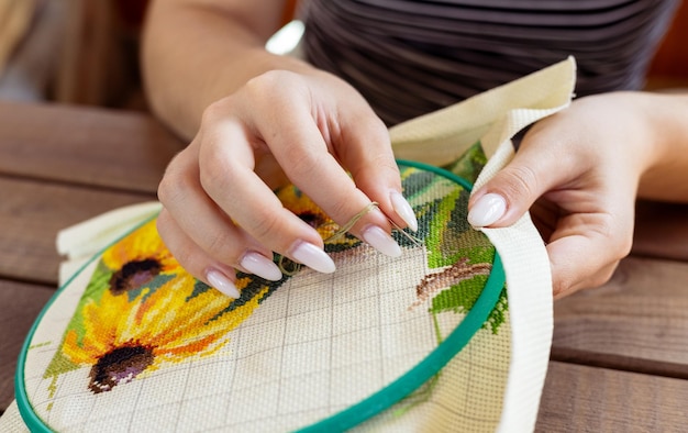 Warsztat haftu z igłą